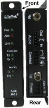 Click for Larger image Fiber Optic Audio Contact  Transmitter